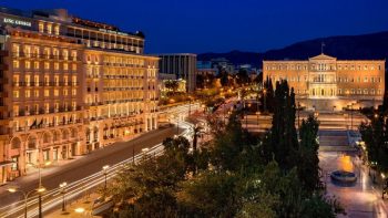 Athens Hotel Departure, Greece